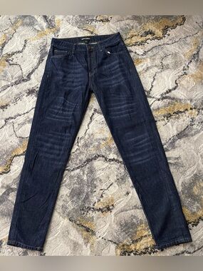 Women's Straight-Leg Jeans in Dark Indigo Wash